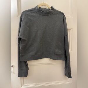 Zobha mock neck sweat shirt
